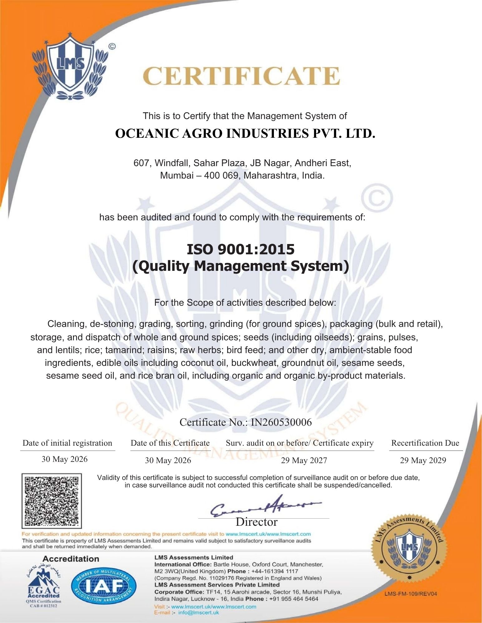 ISO 9001:2015